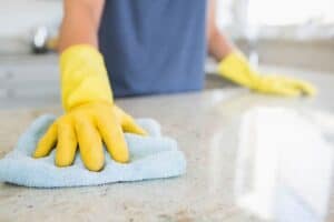 Start with cleaning your home
